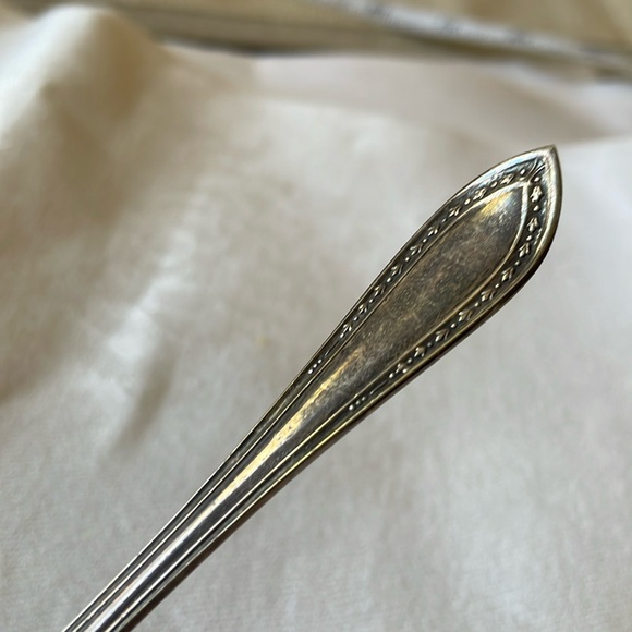 Vintage silver plate EPNS England Jelly or Jan tea spoon - Picture 2 of 8